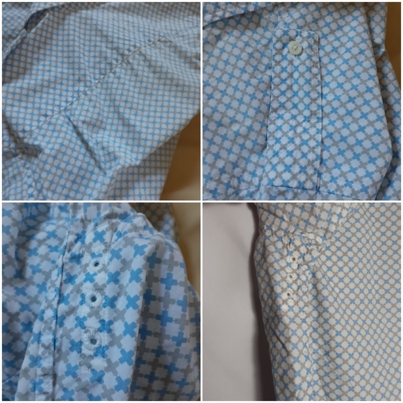 NWOT Victorinox Tailored Fit Men's XL Short Sleeve Button Up - Picture 7 of 16